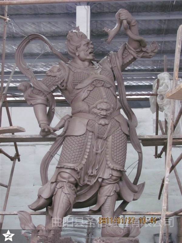 铸铜雕塑的制作工艺